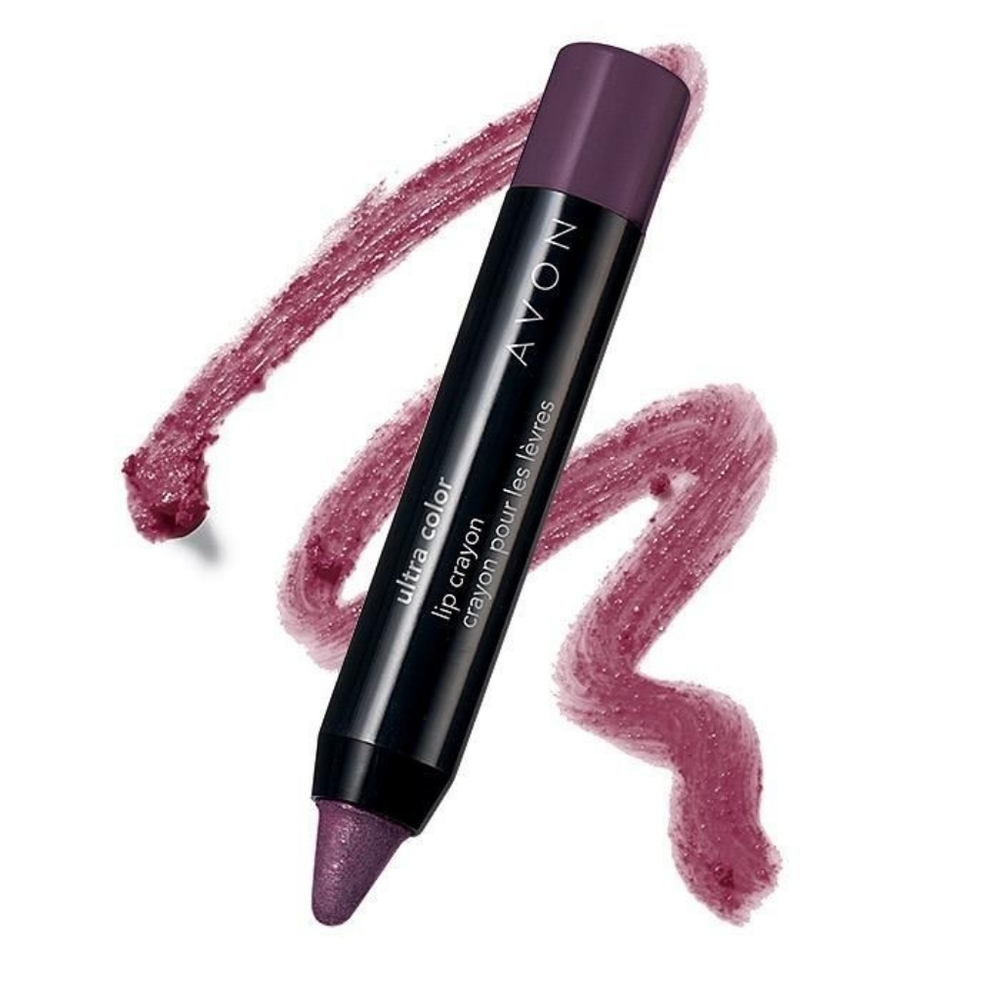 Avon ultra color lip crayon plum perfect